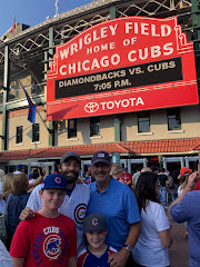 Cubs Game with My Boys!