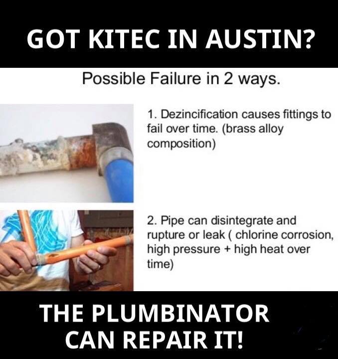 Got Kitec Water Pipes in Austin? We Can REPAIR Them!