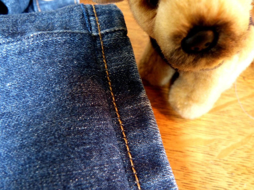 Cranberry Morning How to Shorten Jeans the Easy (Easier) Way