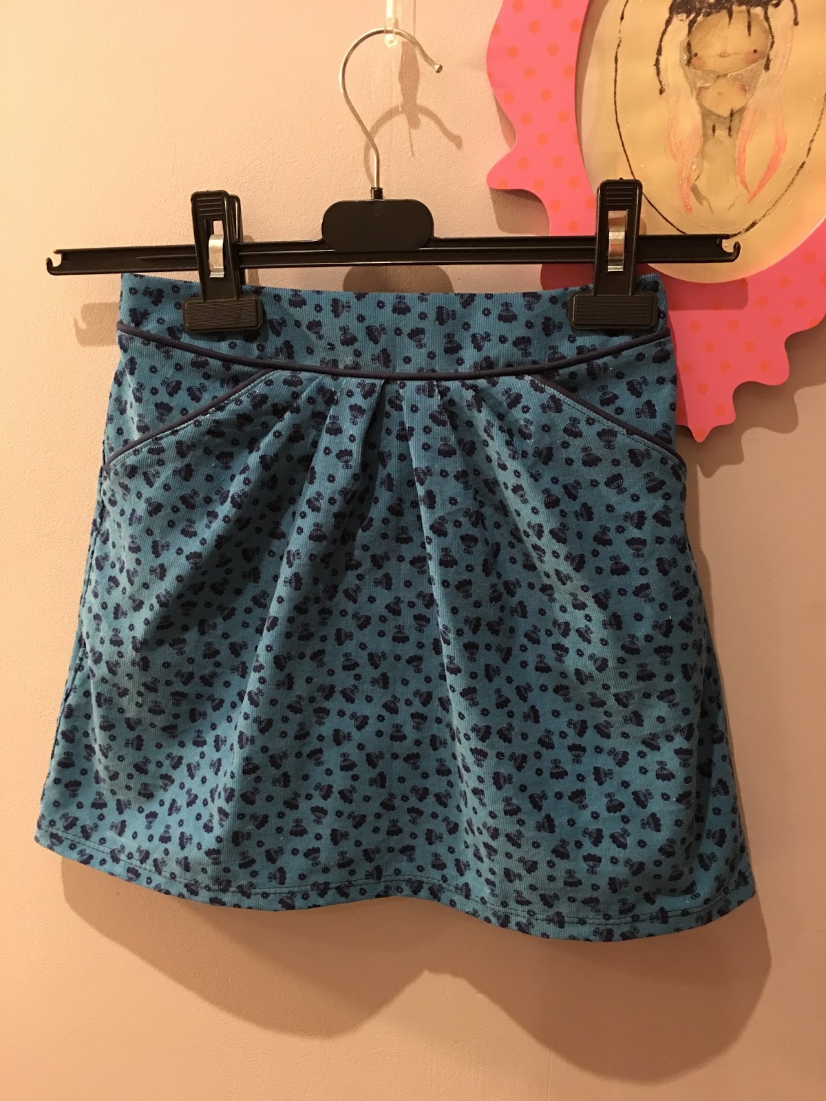 jupe mini perle