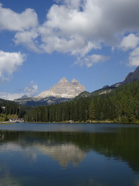 Tre Cime di Lavaredo et lac de Misurina - Dolomites (Italie)