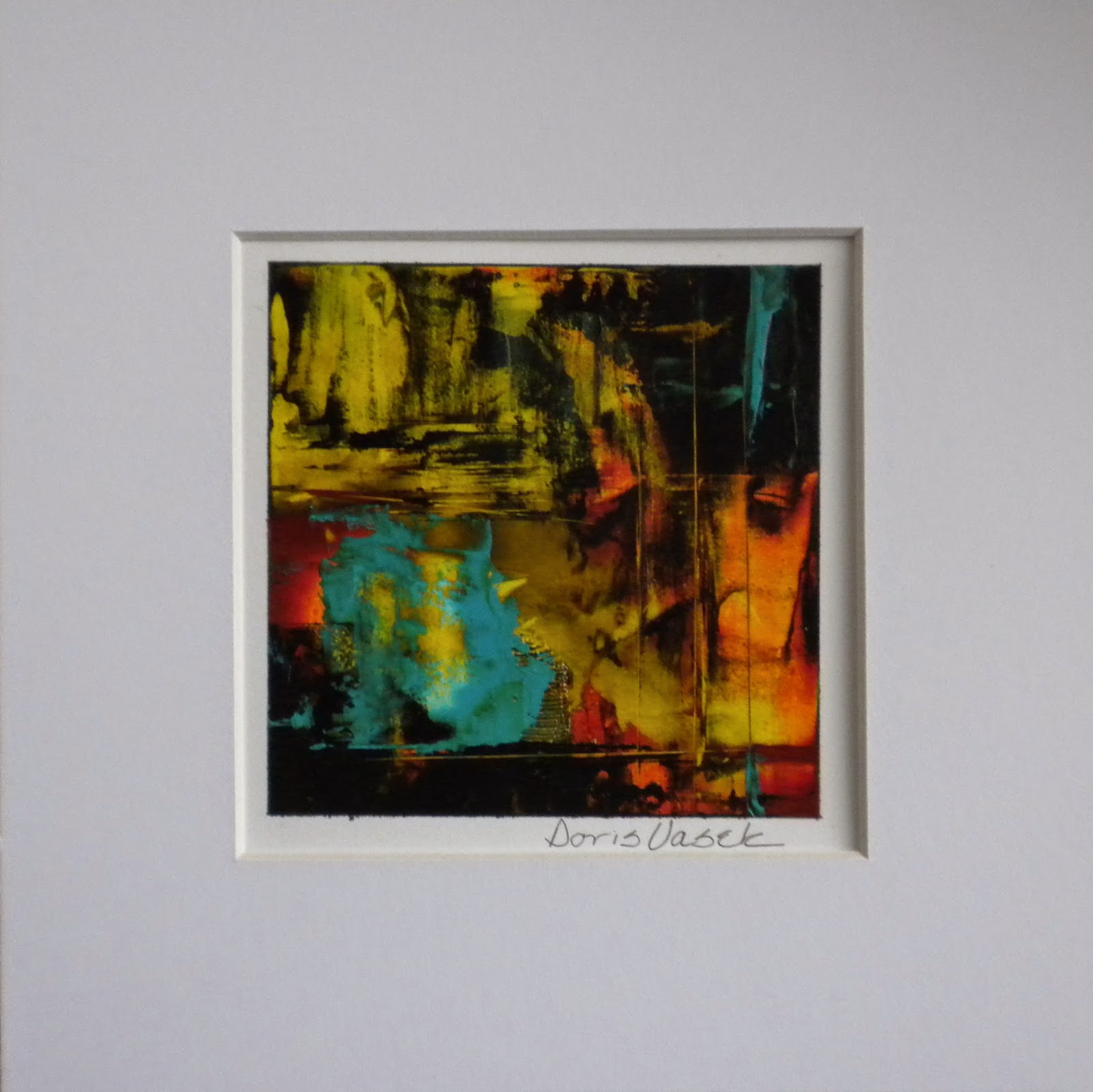Doris Vasek Art Matted Paintings