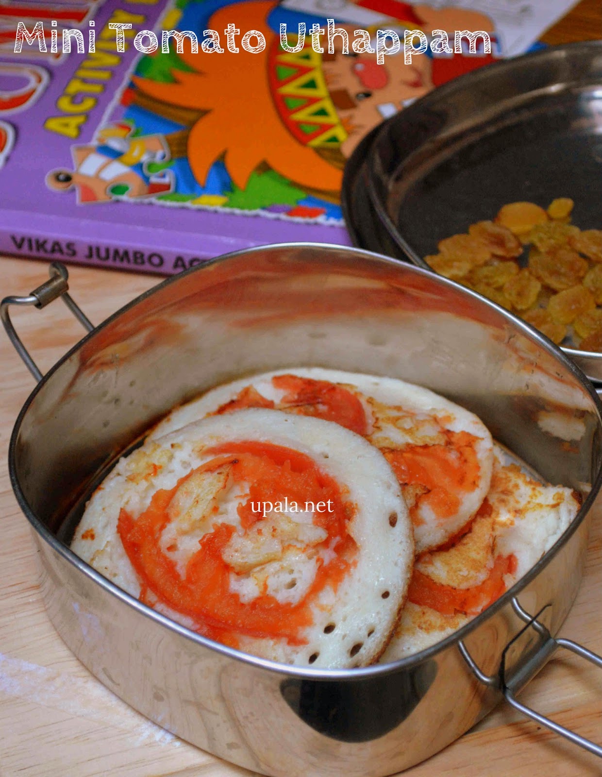 mini tomato uthappam