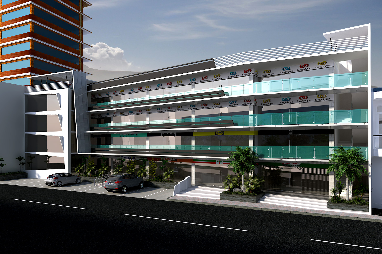 Cebu Architect Blog Proposed 4 Storey Commercial Building Lapu Lapu City