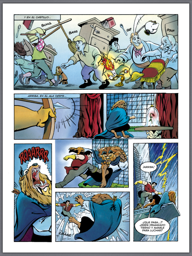 La Bella Y Las Bestias Comic