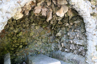 Grotto at the picnic spot Grotto at the picnic spot
