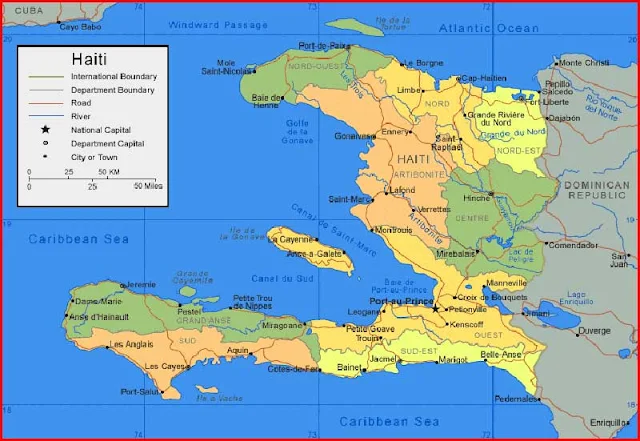 image: Haiti Map HD