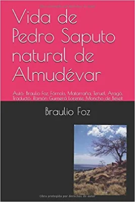 Vida de Pedro Saputo natural de Almudévar: Autó: Braulio Foz, Fórnols, Matarraña, Teruel, Aragó / Llibre primé. Capítul I. Naiximén de Pedro Saputo.