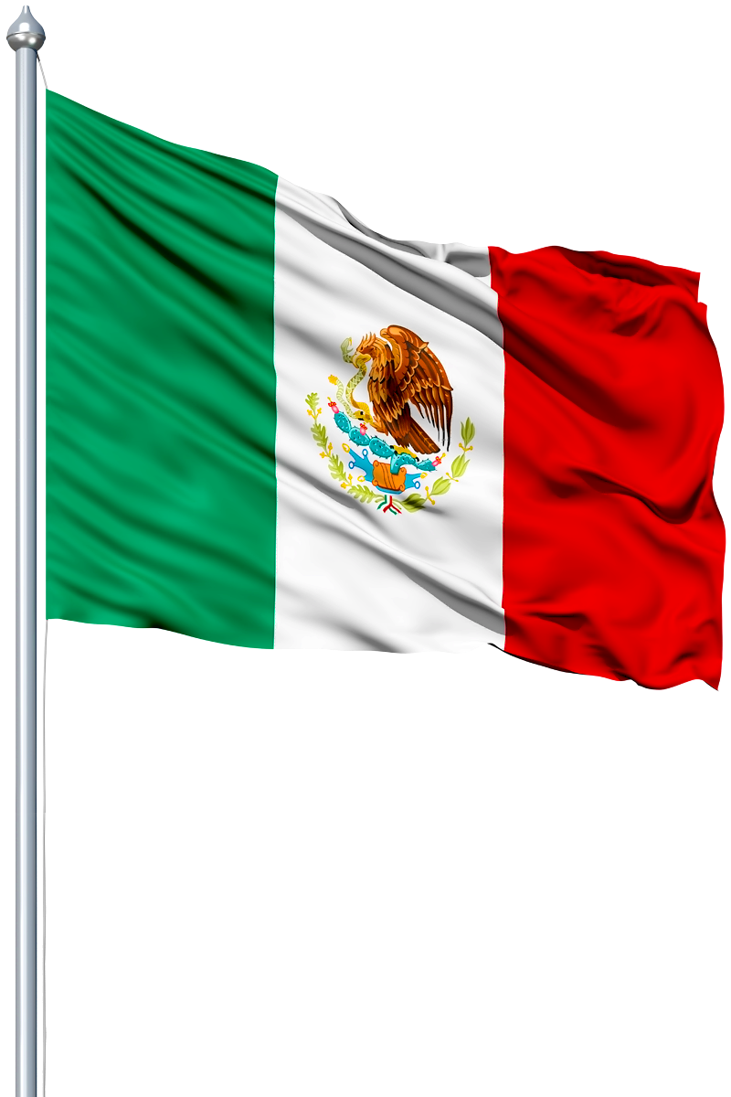 Cosas en PNG: Bandera de México