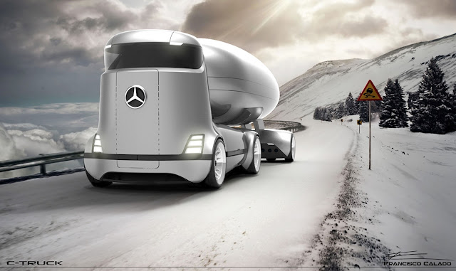 2017 Mercedes Benz E Truck Concept