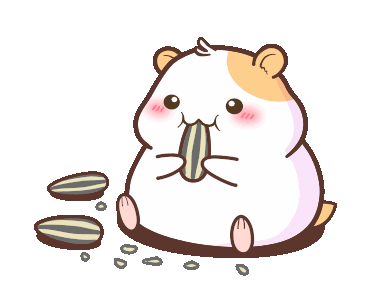 LINE Creators' Stickers - Latte the Hamster (EN) Example with GIF Animation