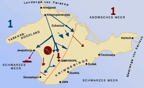 Diario de guerra: Toda Crimea, menos la fortaleza de Sebastopol, se