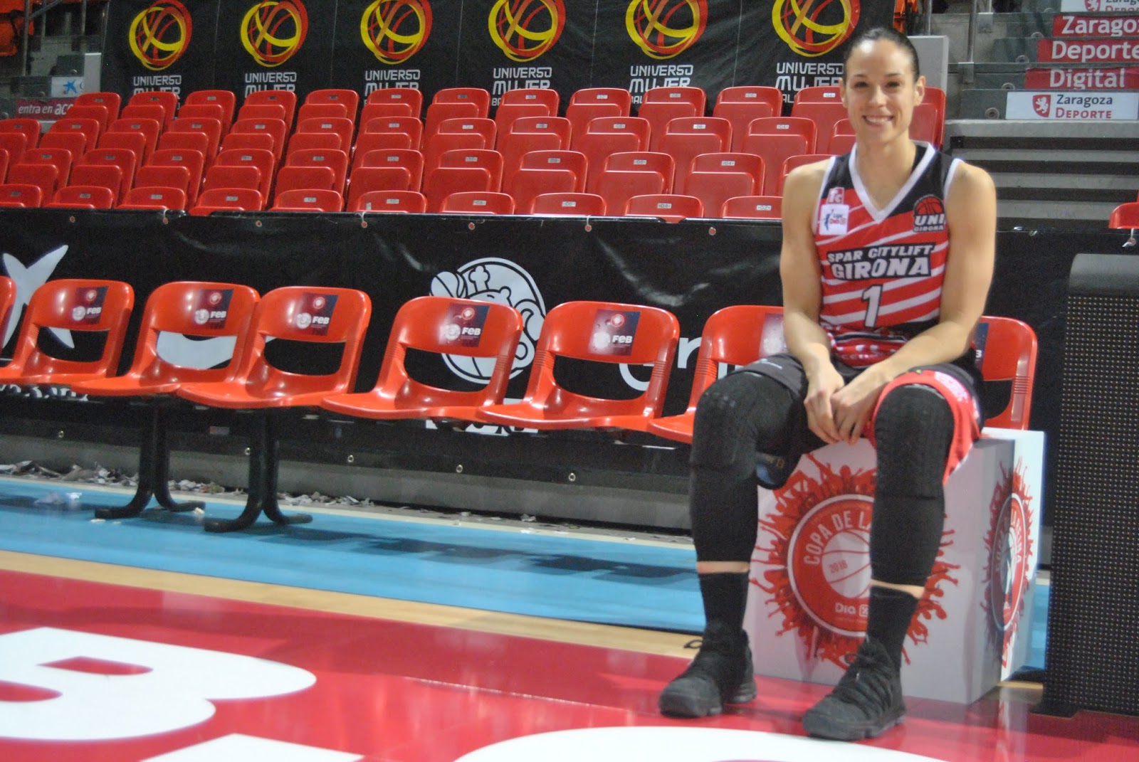 Cronómetro de Récords Núria Martínez "Soy una jugadora muy luchadora