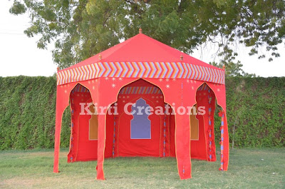 Artistic Indian Tent
