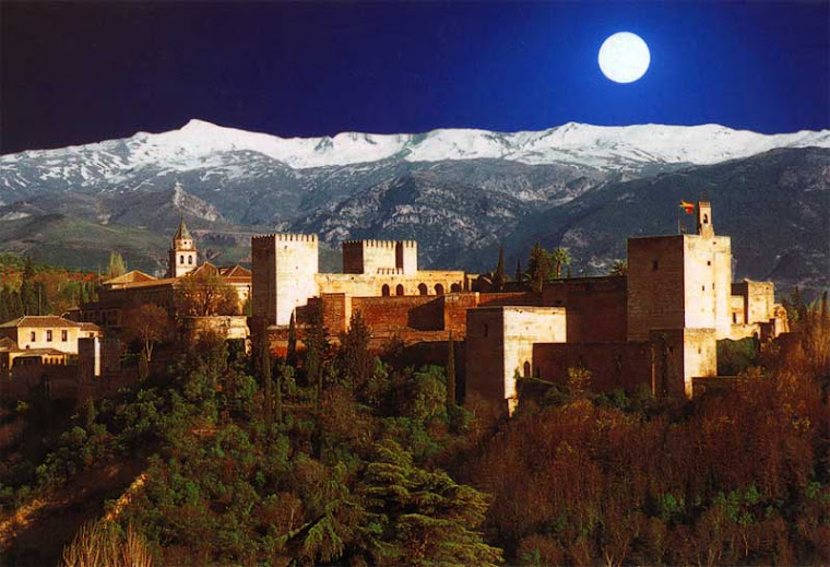 Alhambra de Granada España. La Alhambra es una ciudad palatina andalusi situada en GRANADA, ESPAÑA.