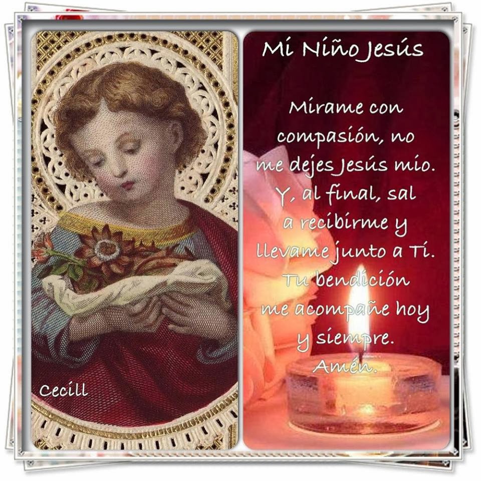 ORACION AL NIÑO DIOS - Imagui