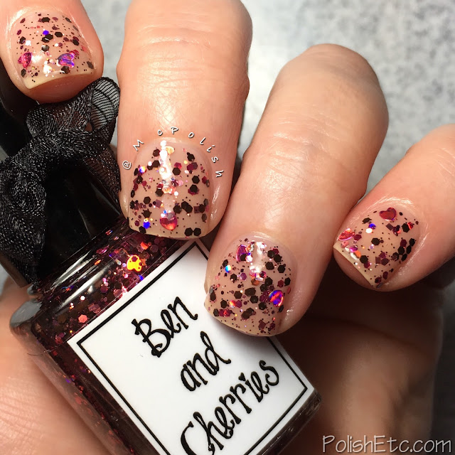 Whimsical Ideas by Pam - Whimsical Valentines 2018 - McPolish - Ben and Cherries