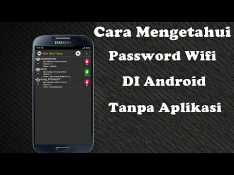 Cara Melihat Password Wifi yang Sudah Connect di Android
