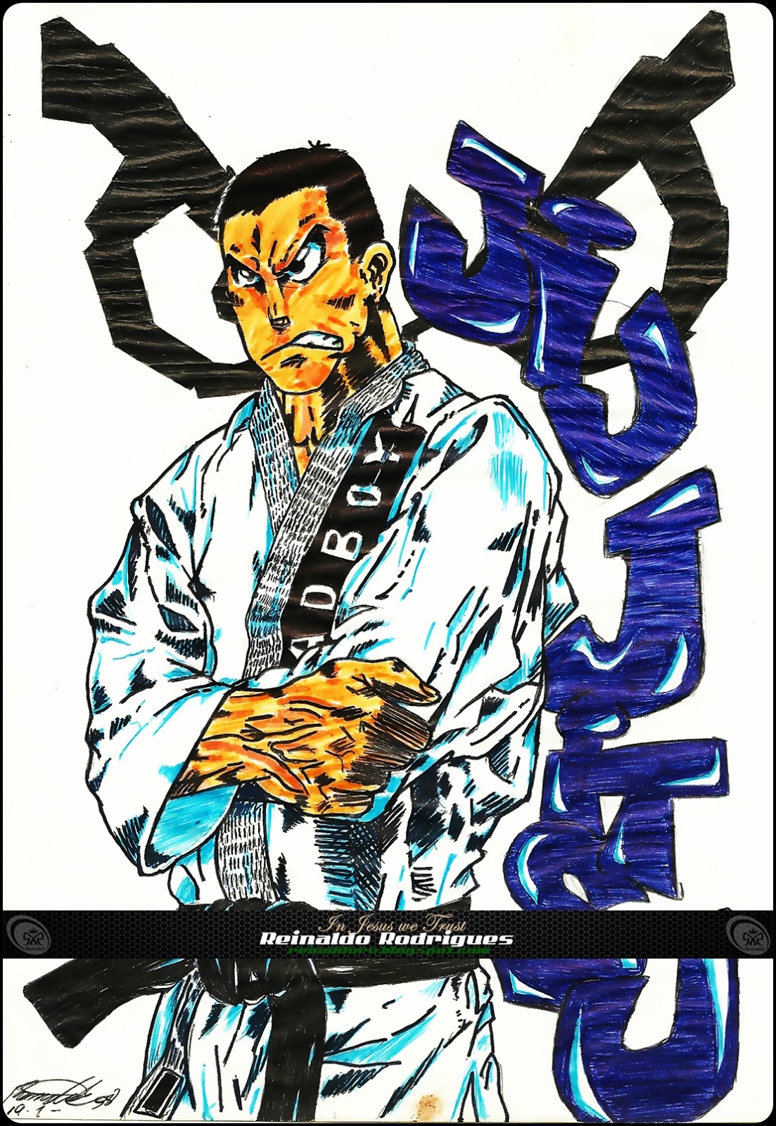 Reinaldo (ЯR) Rodrigues Bad Boy Jiu Jitsu