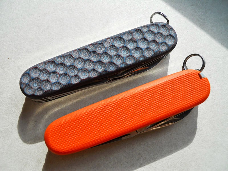 Andrzej Woronowski Custom Knives Victorinox Swiss Army Knife scales 1