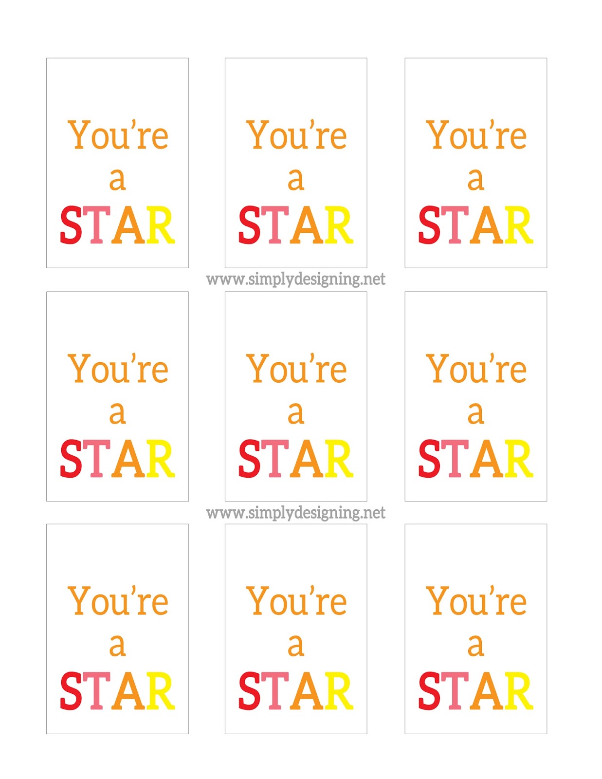 You re A STAR Gift Idea With Free Printable DuckTape spon You re A STAR Gift Idea With Free Printable DuckTape spon