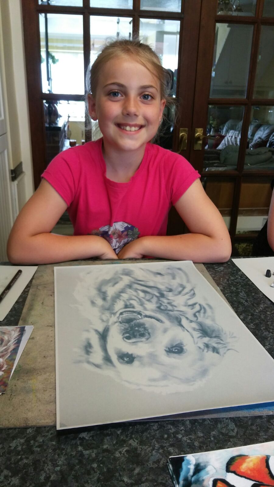 Life With The Speeds Mollie's Pastel Art Class