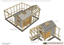 chicken coop plans boxes construction nest roll m112 build pdf