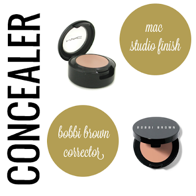 Mac Studio Finish Concealer, Bobbi Brown Corrector