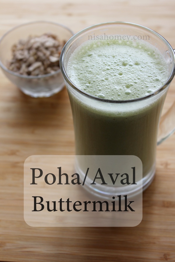 Poha Buttermilk Weight Loss Diet Drink Cooking Is Easy