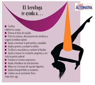 Método AeroYoga® International en Prensa, Medios, Tendencias, Deporte, ejercicio, salud, yoga, pilates, aereo, columpio