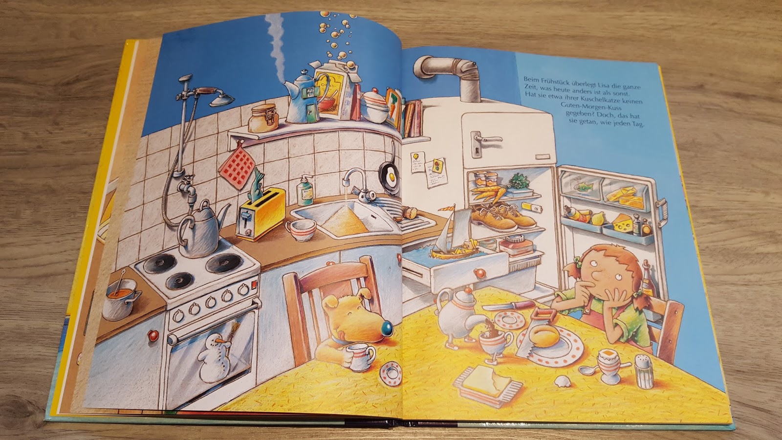 Grundschultante Bilderbuch "Hier stimmt ja fast gar nichts!"