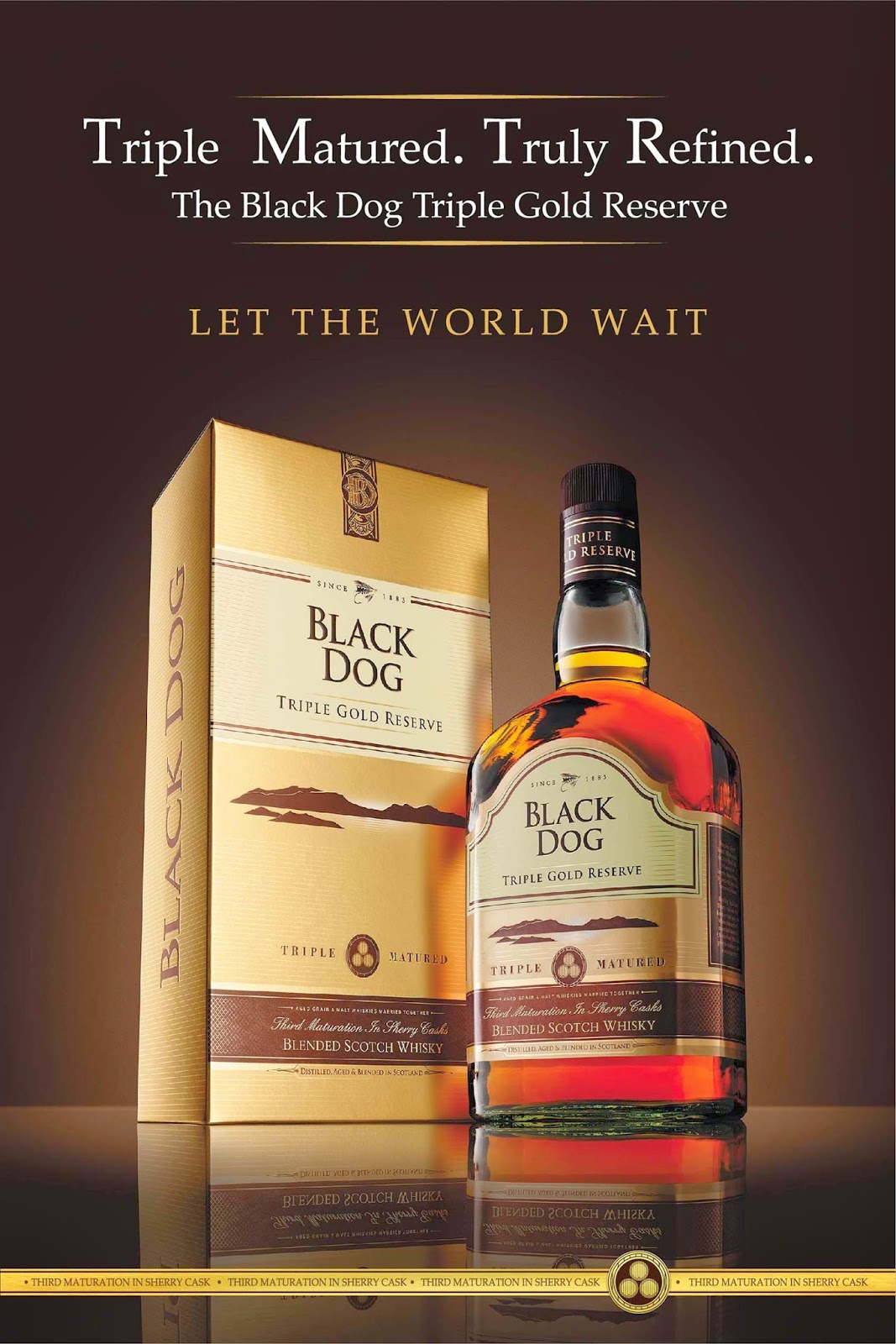 Magic in the Casks Black Dog Triple Gold Reserve
