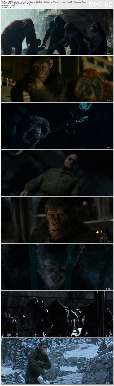 Capturas de la película.