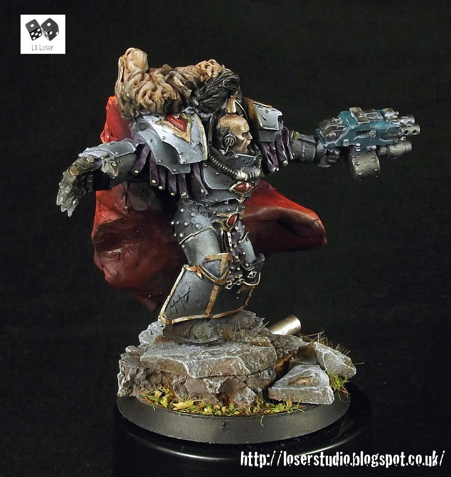 Luna Wolves Abaddon - Spear of the Legion ~ LilLegend Commission