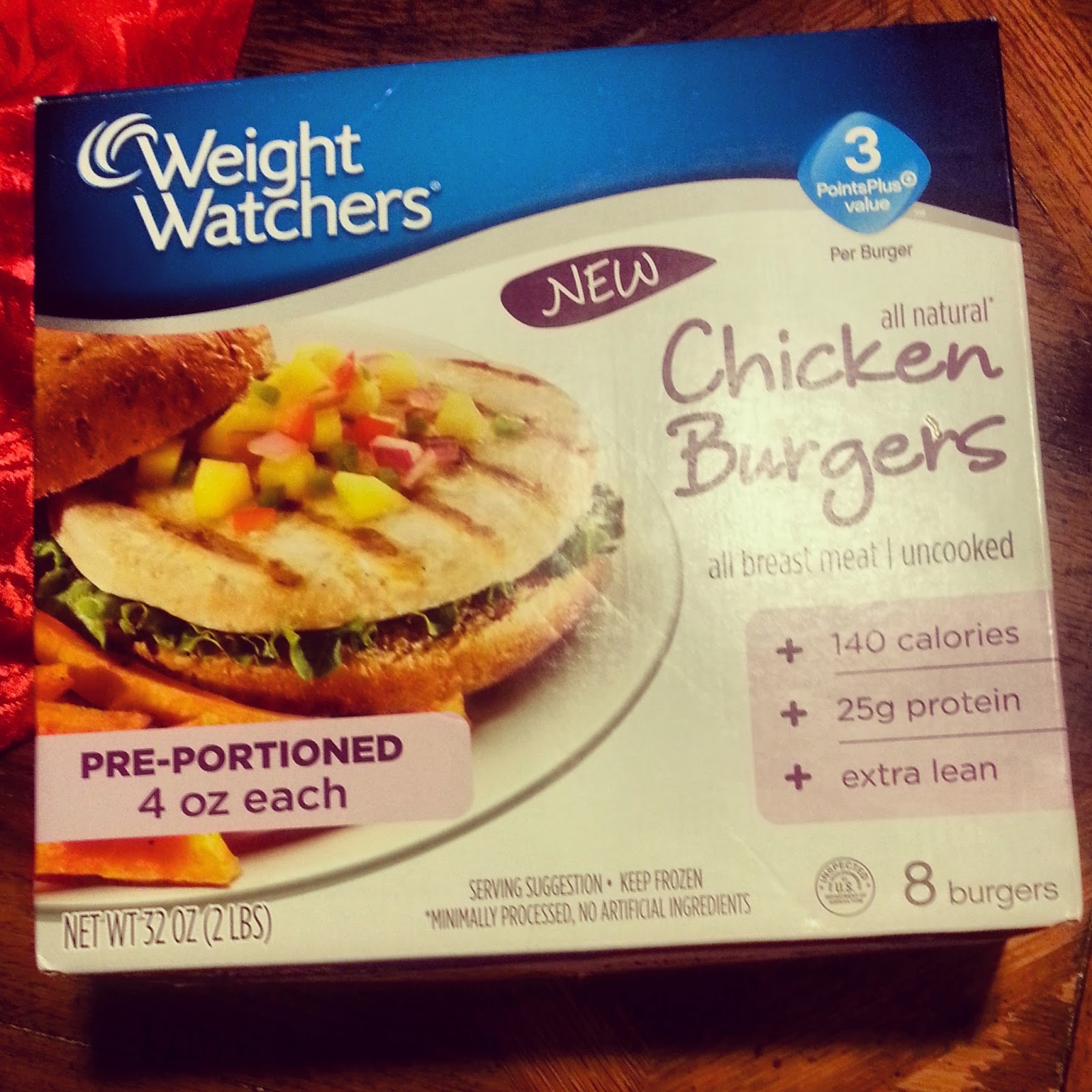 Shannon's Lightening the Load Weight Watchers Chicken Burgers