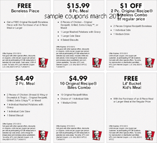 Kfc coupons march Kfc coupons march