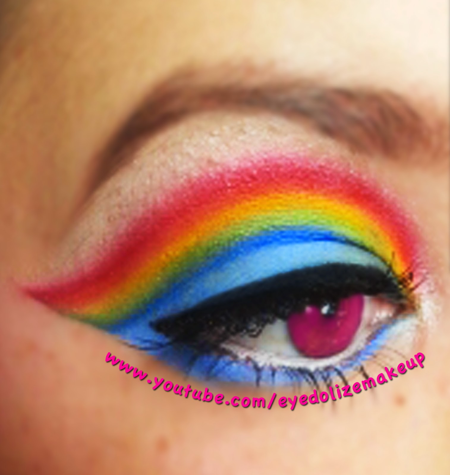Rainbow Eye Makeup Ideas Mugeek Vidalondon