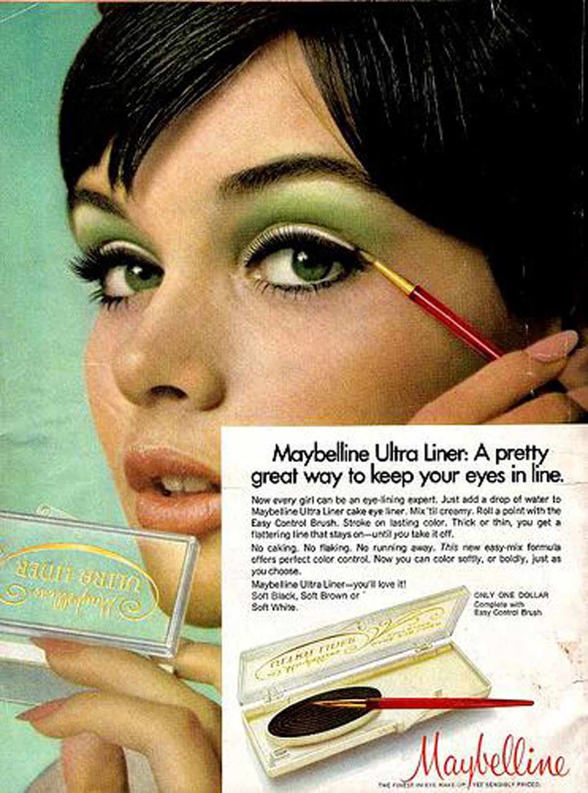 ALevel Media Studies Examples of vintage cosmetic advertisments