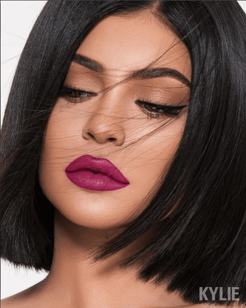Kylie Jenner's Winged Liner Eyeliner With BFF Jordyn Woods Makeup Look