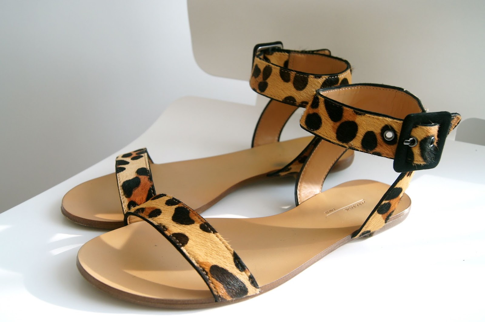 sandale leopard zara