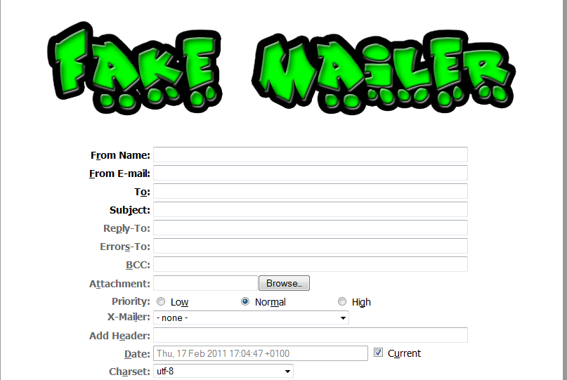NaSaSrKr How to Send Fake Mails???