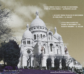 Fee Des Lettres Sang Froid