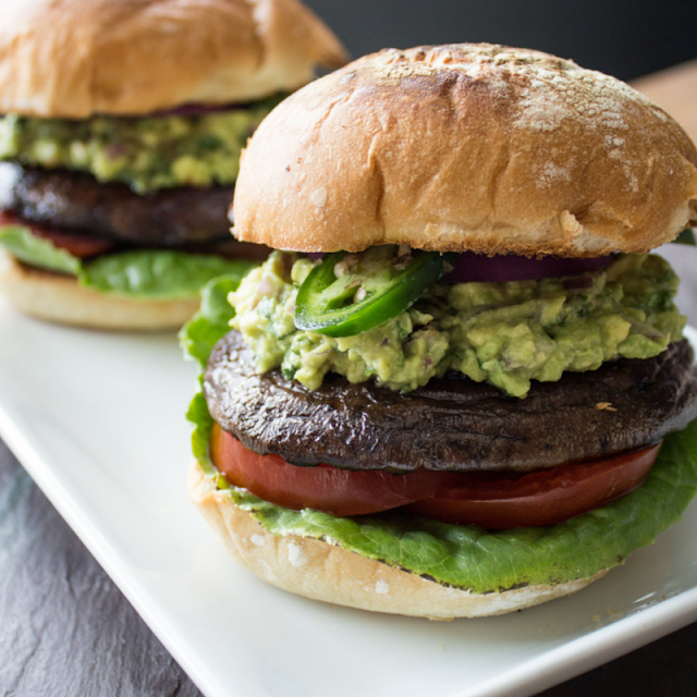 Southwest Portobello Burgers