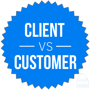 The Difference Between Customer and Client - =营商攻略=