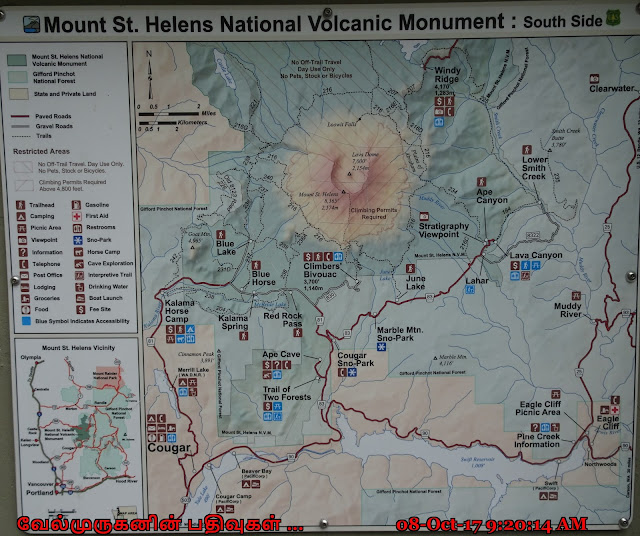 Mount St. Helens national volcanic monument