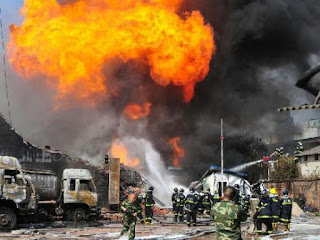 Factory Explosion in China