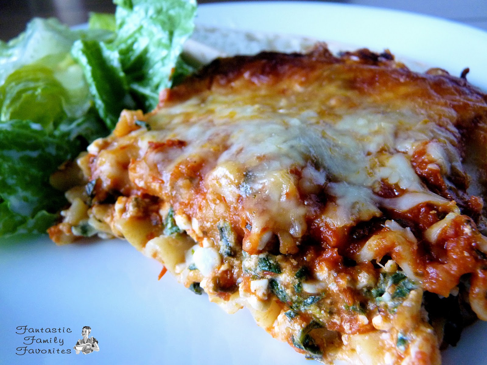 Fantastic Family Favorites: Spinach Lasagna