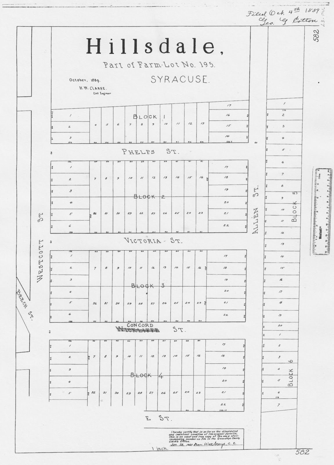 My Central New York Concord Place Westcott Neighborhood's Village Green