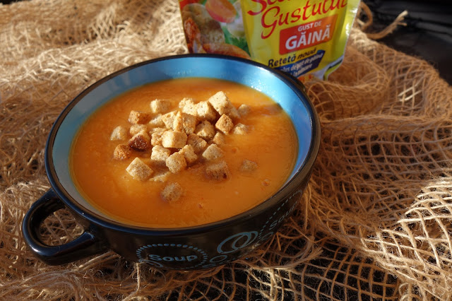 Supa crema de ardei copt