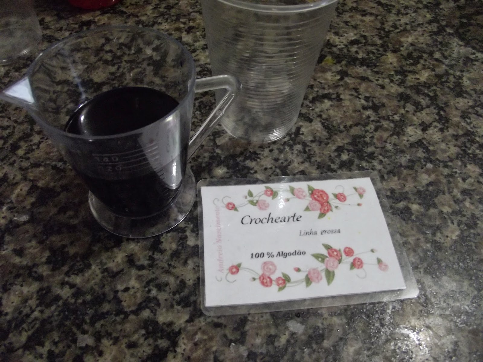 Linhas Tingidas Crochearte Como fazer a cor verde com corante reativo